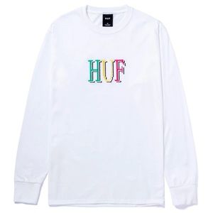 HUF Embroidered Long Sleeve | Mens Small